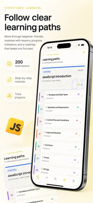 Learn JavaScript Coding - AI screenshot 2