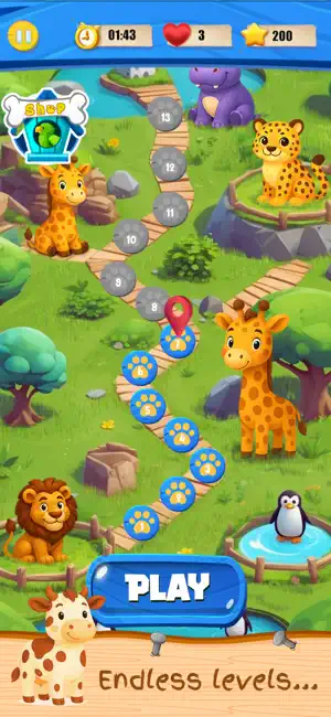Animal Jam: Block away Puzzle screenshot 2