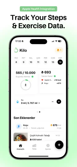 Kilo: AI Kalori Hesaplama iPhone Ekran Görüntüsü 4