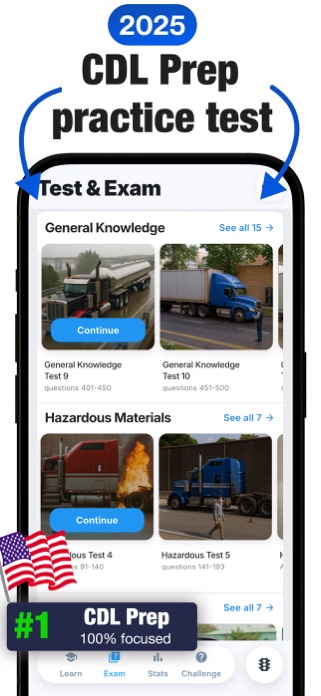 CDL Prep ⁮ Screenshot 1 of 5