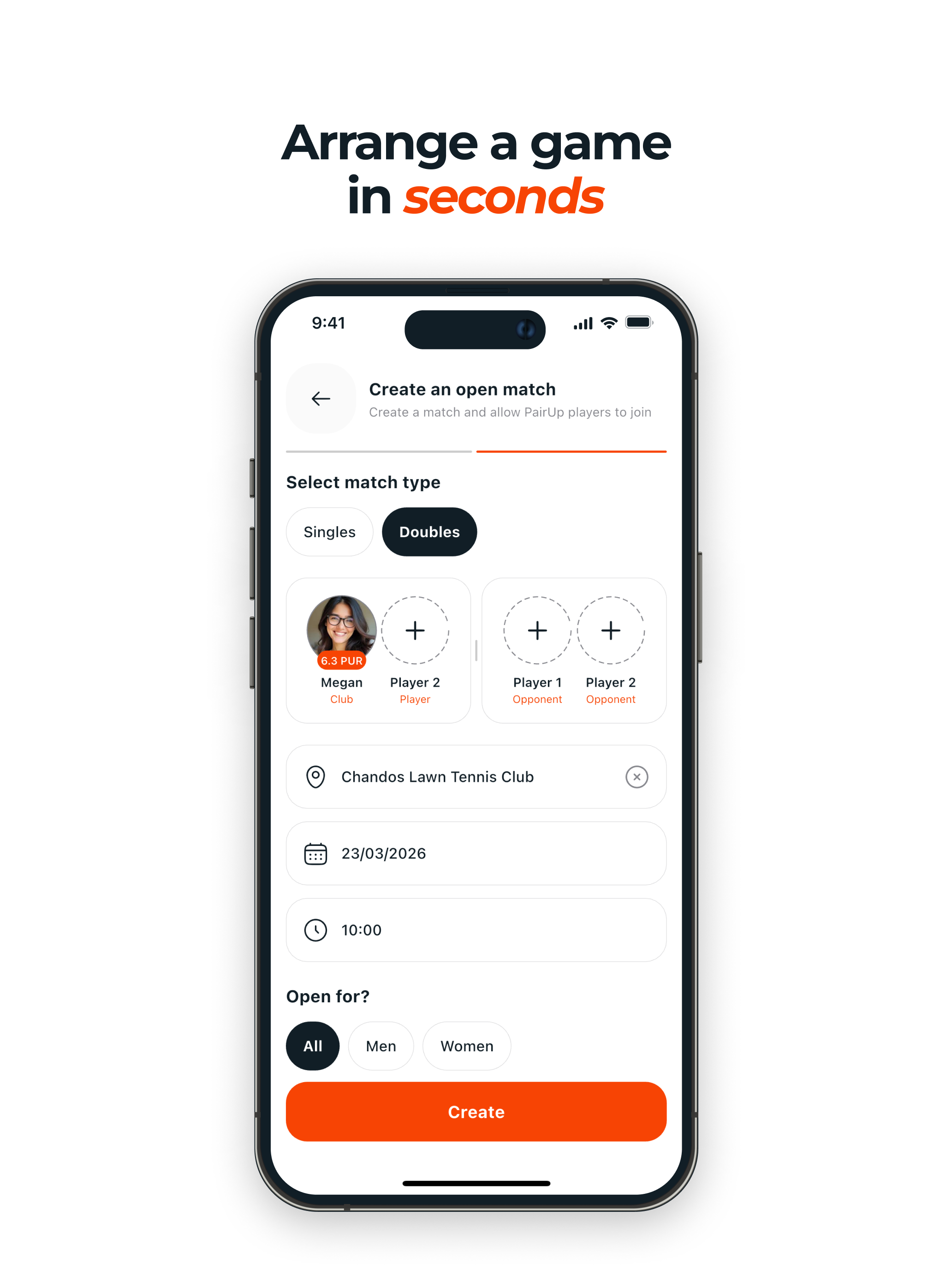 PairUp: Tennis, Padel, Pickle screenshot 17
