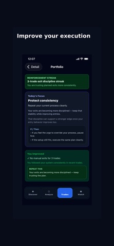 TradeClarity AI screenshot