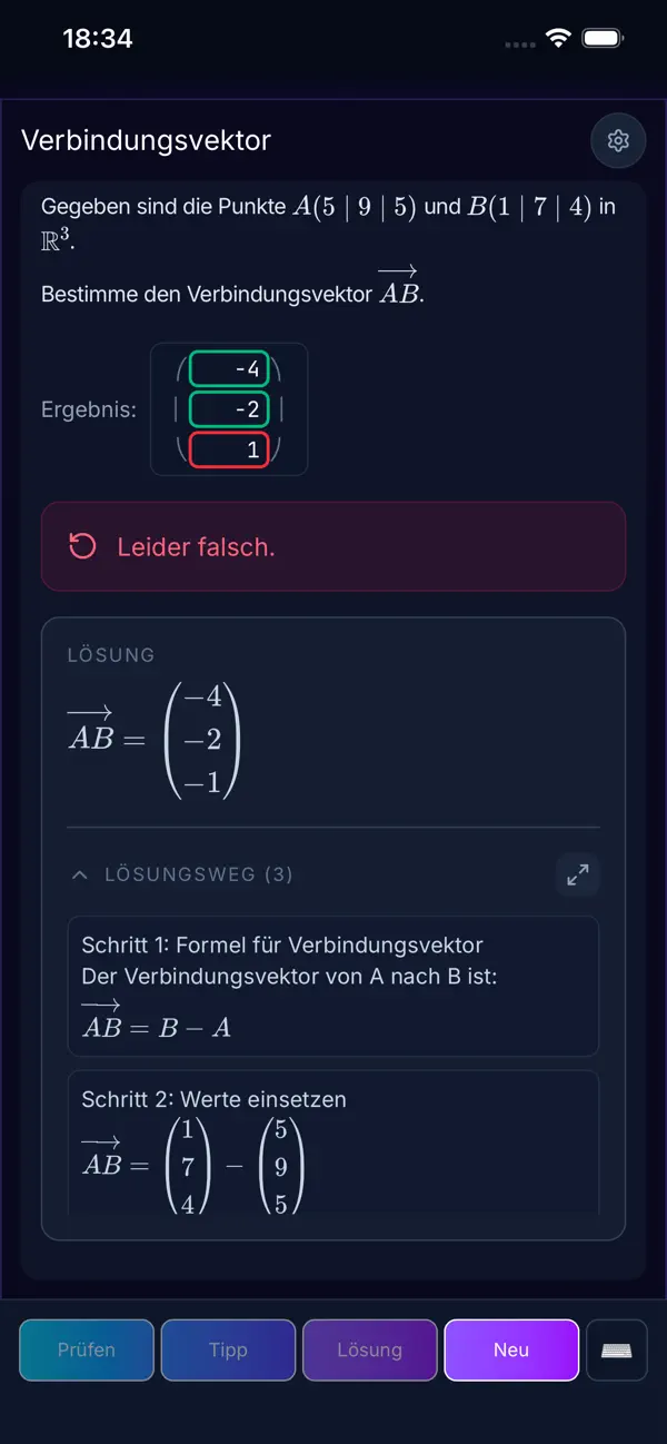 Screenshot #2 pour Vektortrainer Schulen