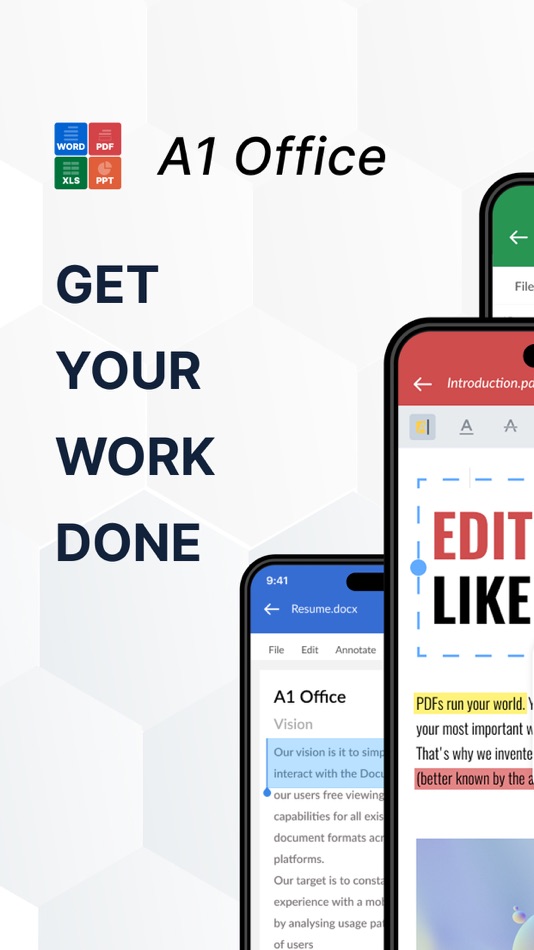 #1. Office Suite-Word, Sheets, PPT (iOS) 由: Rhophi Analytics LLP
