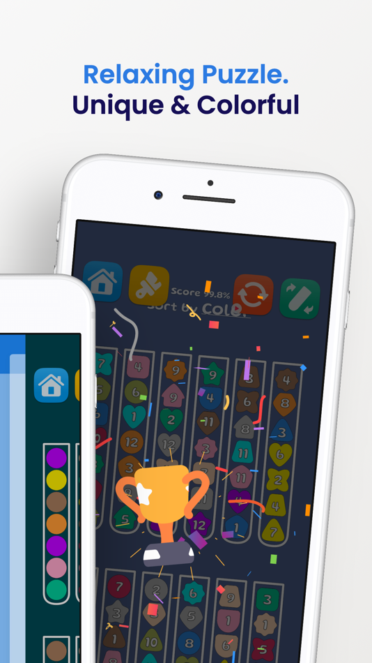 #6. Color Ball Sort Puzzle - (iOS) By: Gino Guerra