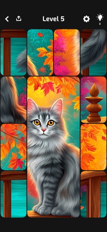 Cat Puzzles. iPhone screenshot