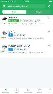unitracker live iphone screenshot 1