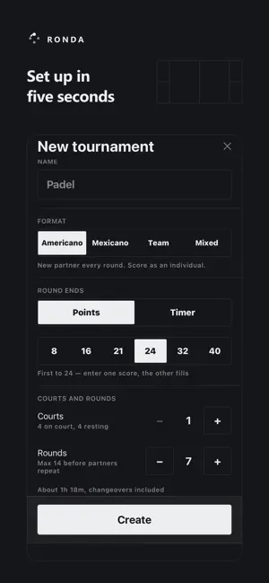Ronda: Padel Americano screenshot 3