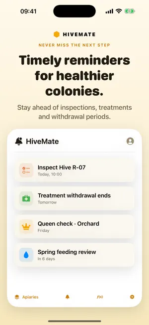 HiveMate: Beekeeping Log screenshot 1