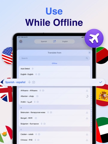 Voice Translate: AI Translator iPad screenshot 8