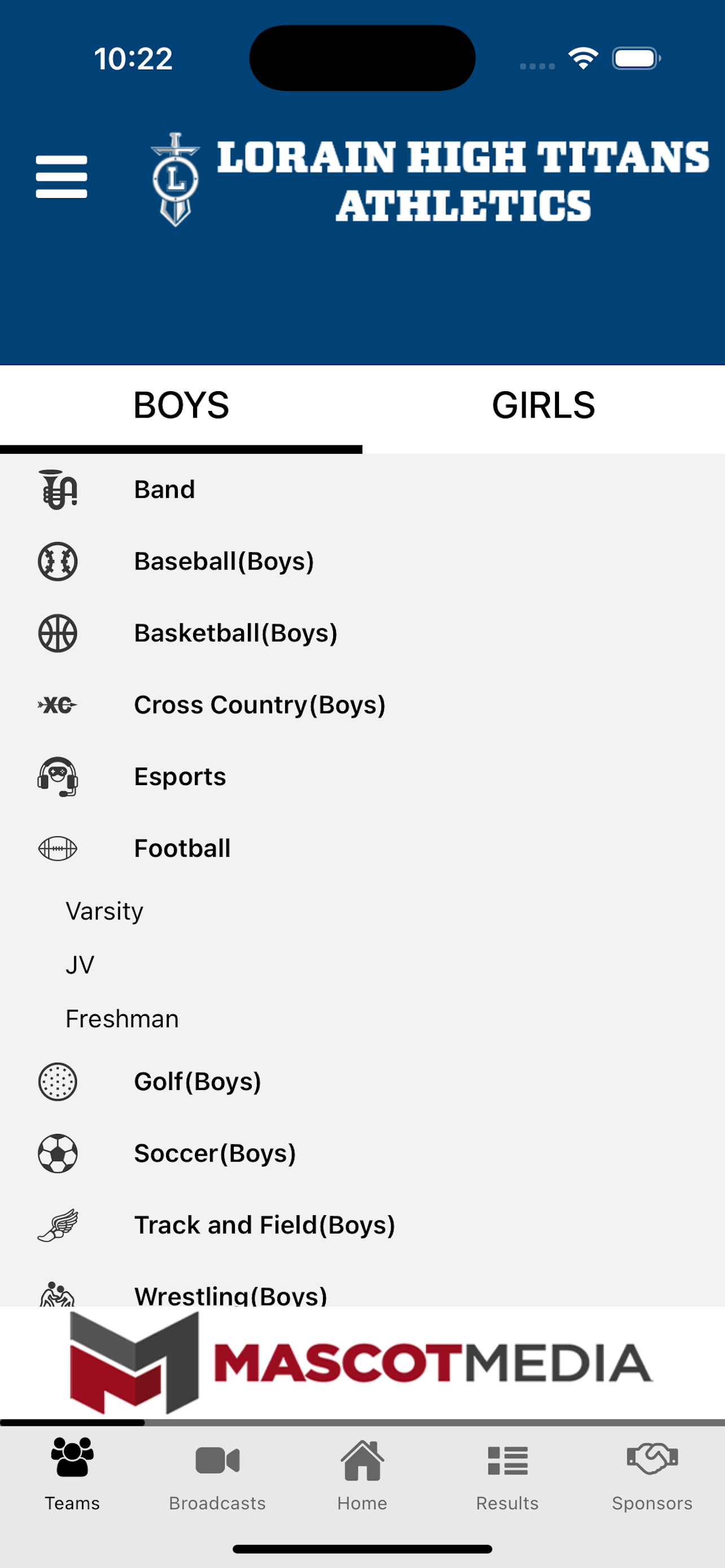 Lorain Titans Athletics screenshot 4