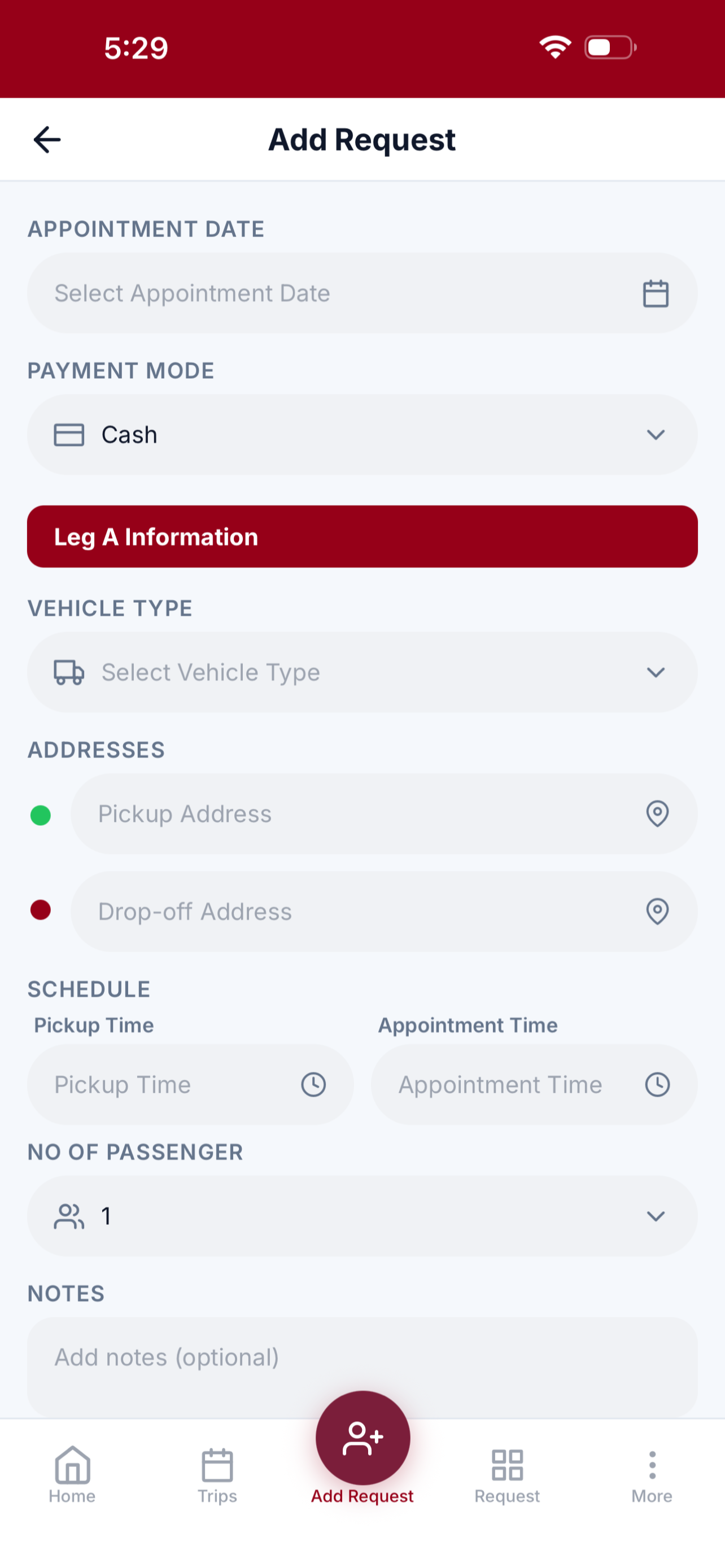 NEMT Customer - NG screenshot 4