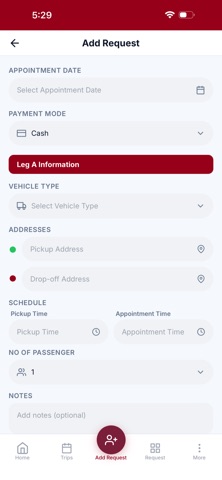 NEMT Customer - NG Screenshot 4 of 10