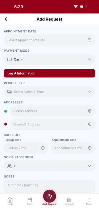 NEMT Customer - NG Screenshot 4 of 10