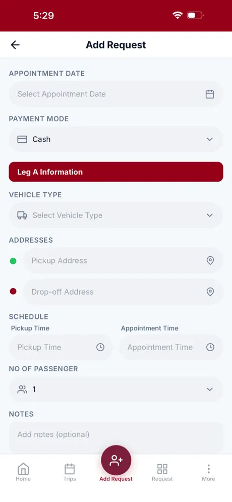 NEMT Customer - NG screenshot 4