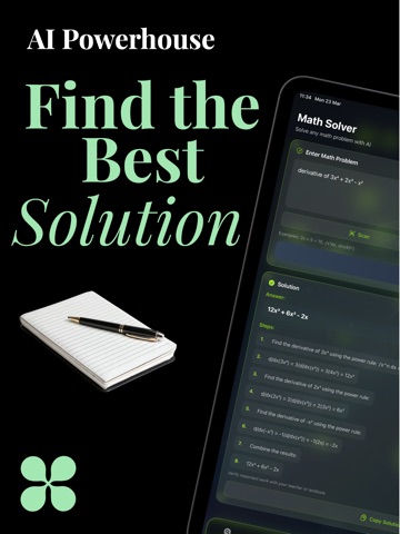 MathGPT AI Solver & Homework iPad screenshot