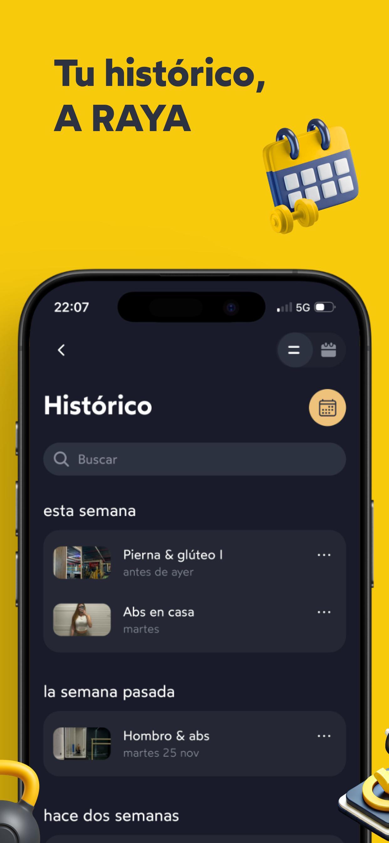 YONDR: Fitness inteligente