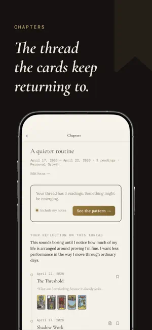 Liminal Tarot screenshot 3