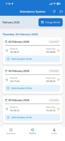 Attendances - odoo Screenshot 5 of 6