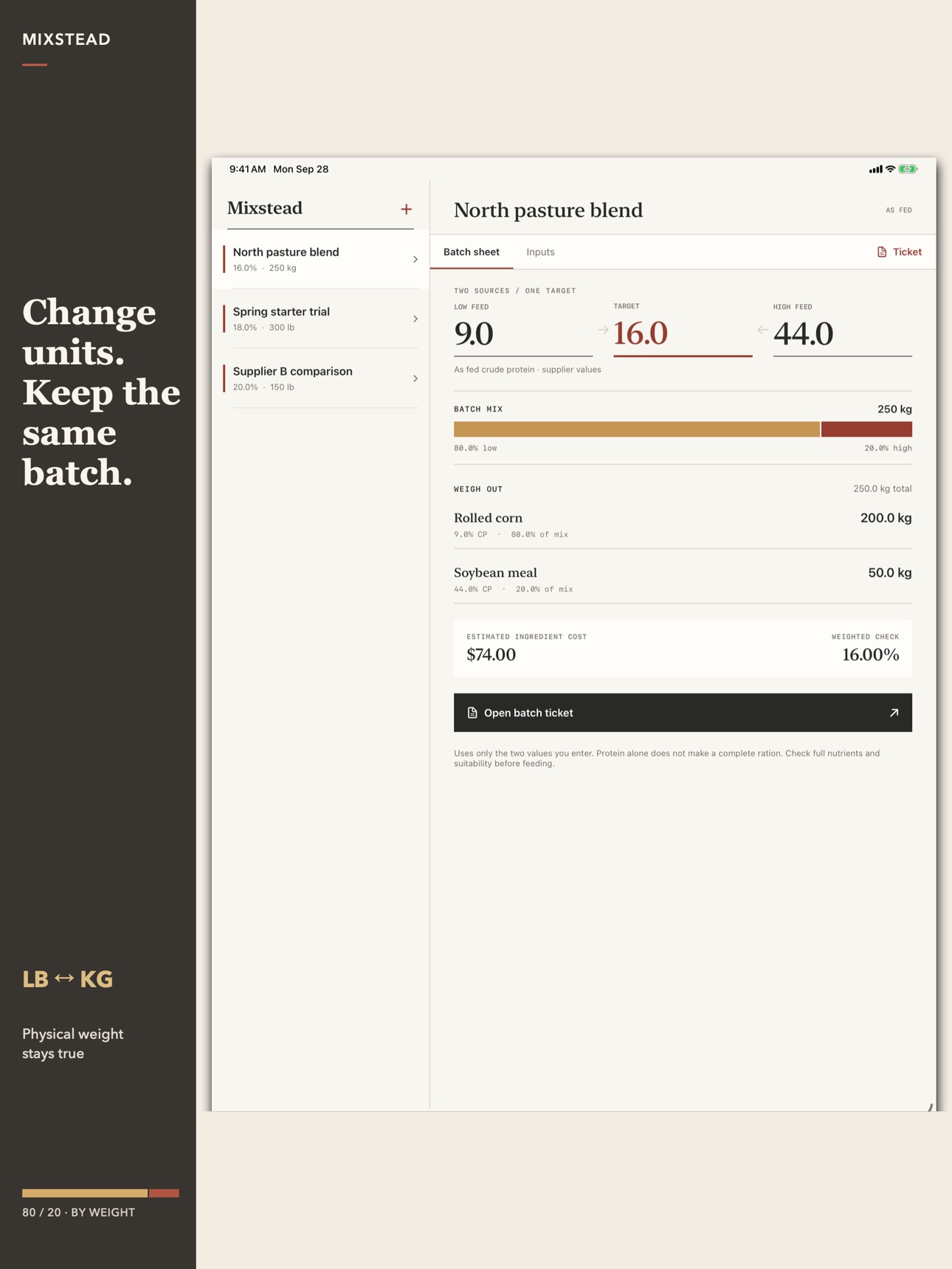 Screenshot 9 of Mixstead Feed Batch