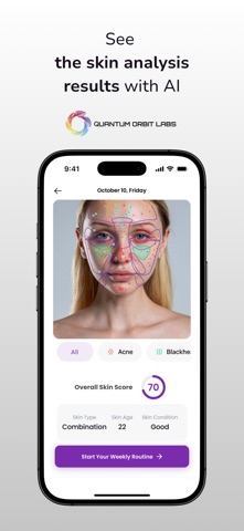 Quantum Orbit Labs: Skincare Screenshot 3 of 10
