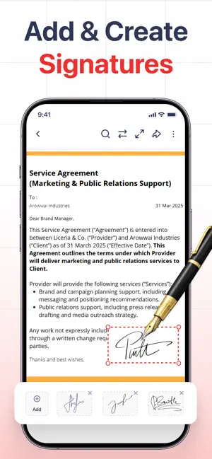 PDF AI - Edit, Scan & Sign screenshot 3