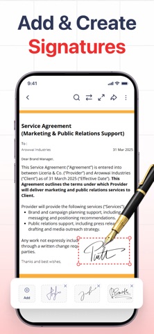 PDF AI - Edit, Scan & Sign Screenshot 3 of 6