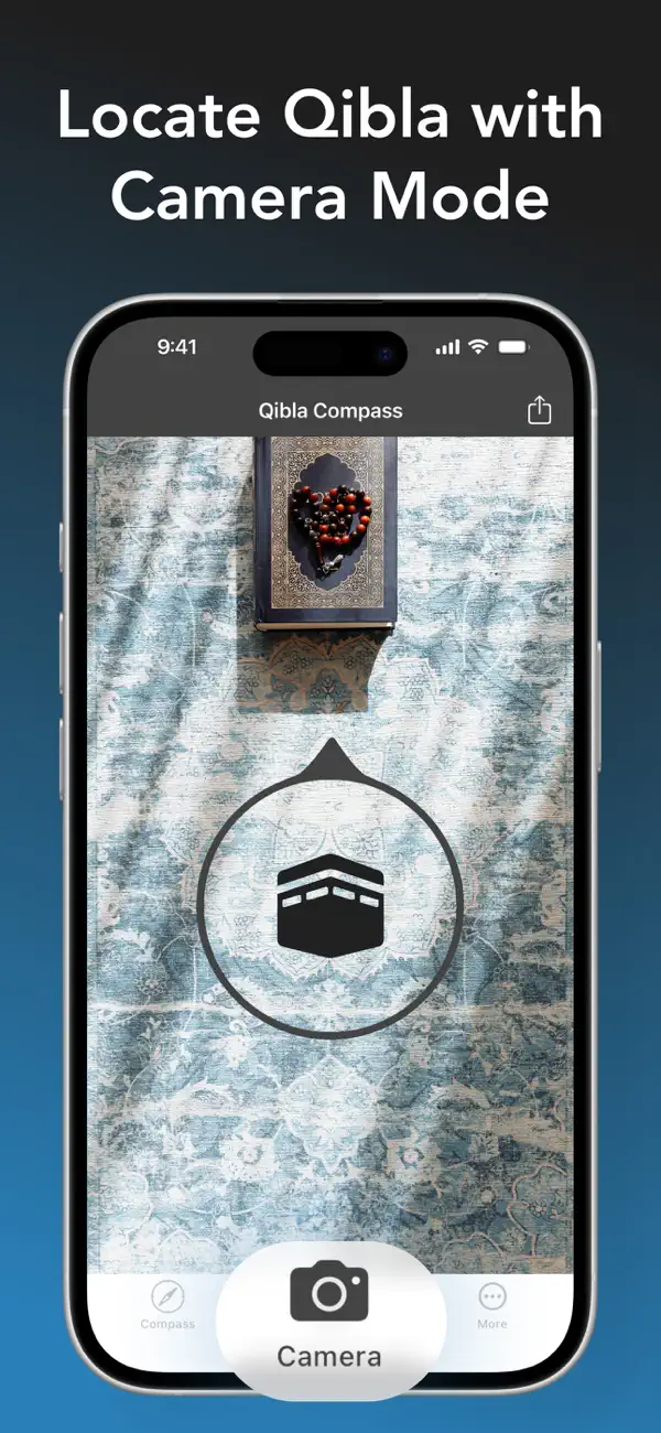 Screenshot #2 pour Qibla Compass | بوصلة القبلة
