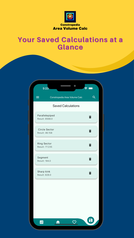 #8. Constropedia Area Volume Calc (iOS) 由: Binary And Bricks Pvt Ltd
