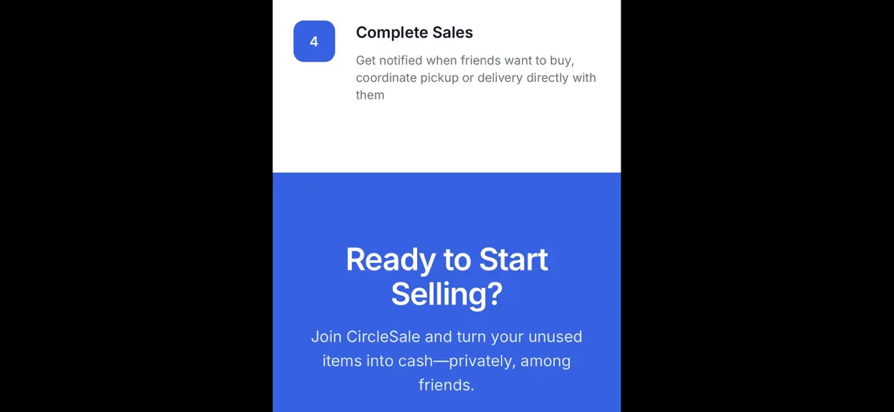Screenshot #1 pour Circle Sale