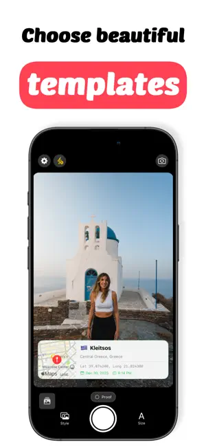 Travel Camera - Timestamp screenshot 2