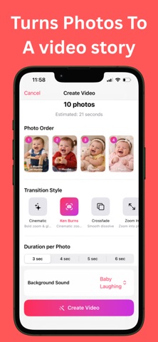 BabyReel : baby memories screenshot
