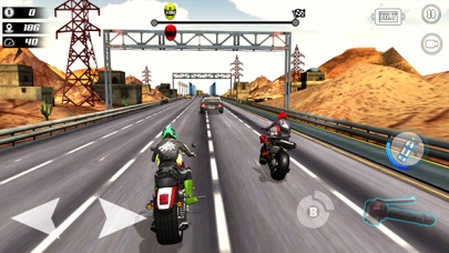 Highway Moto Rider 2 Bike Game Screenshot