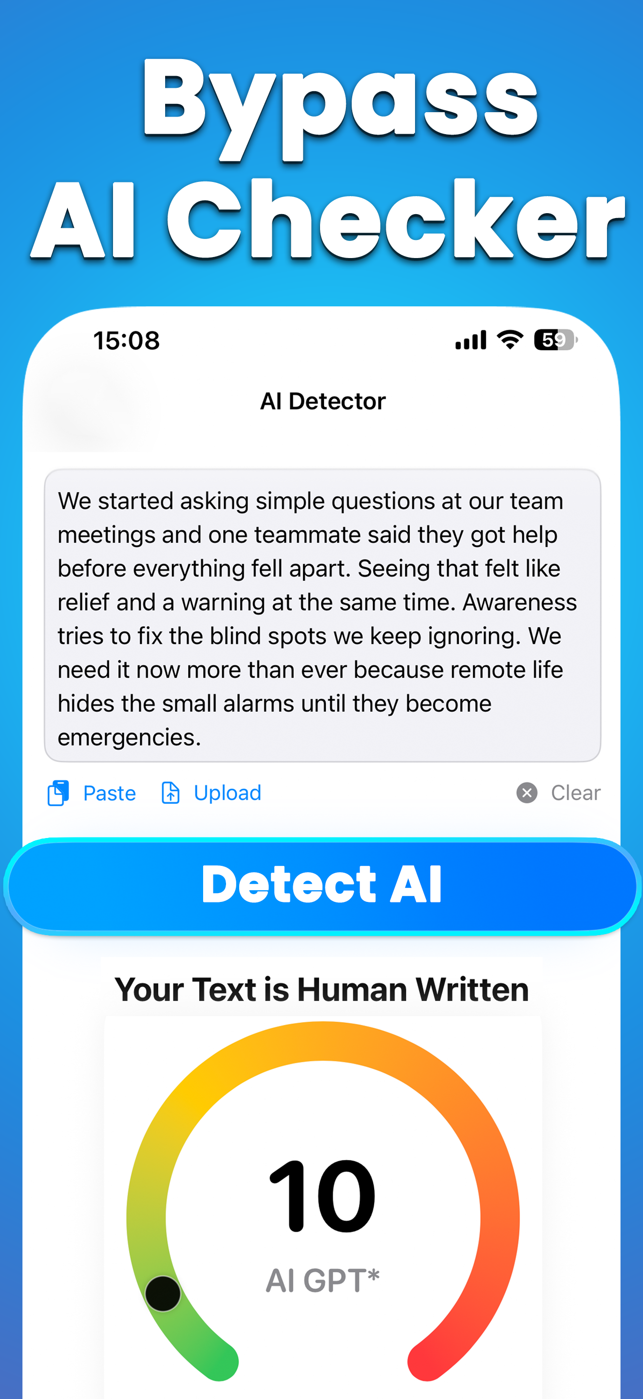 Ai humanizer: ZeroDetect