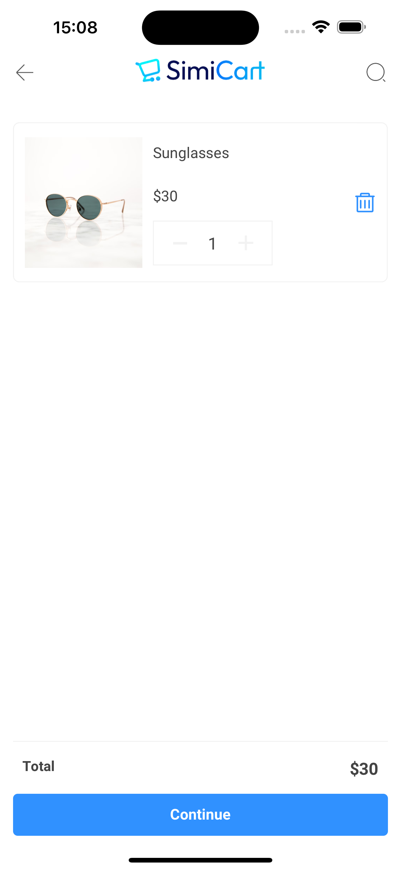 SimiCart App for Shopify