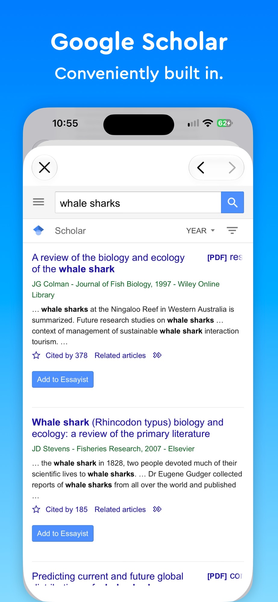 Essayist: Academic Writing App screenshot 8