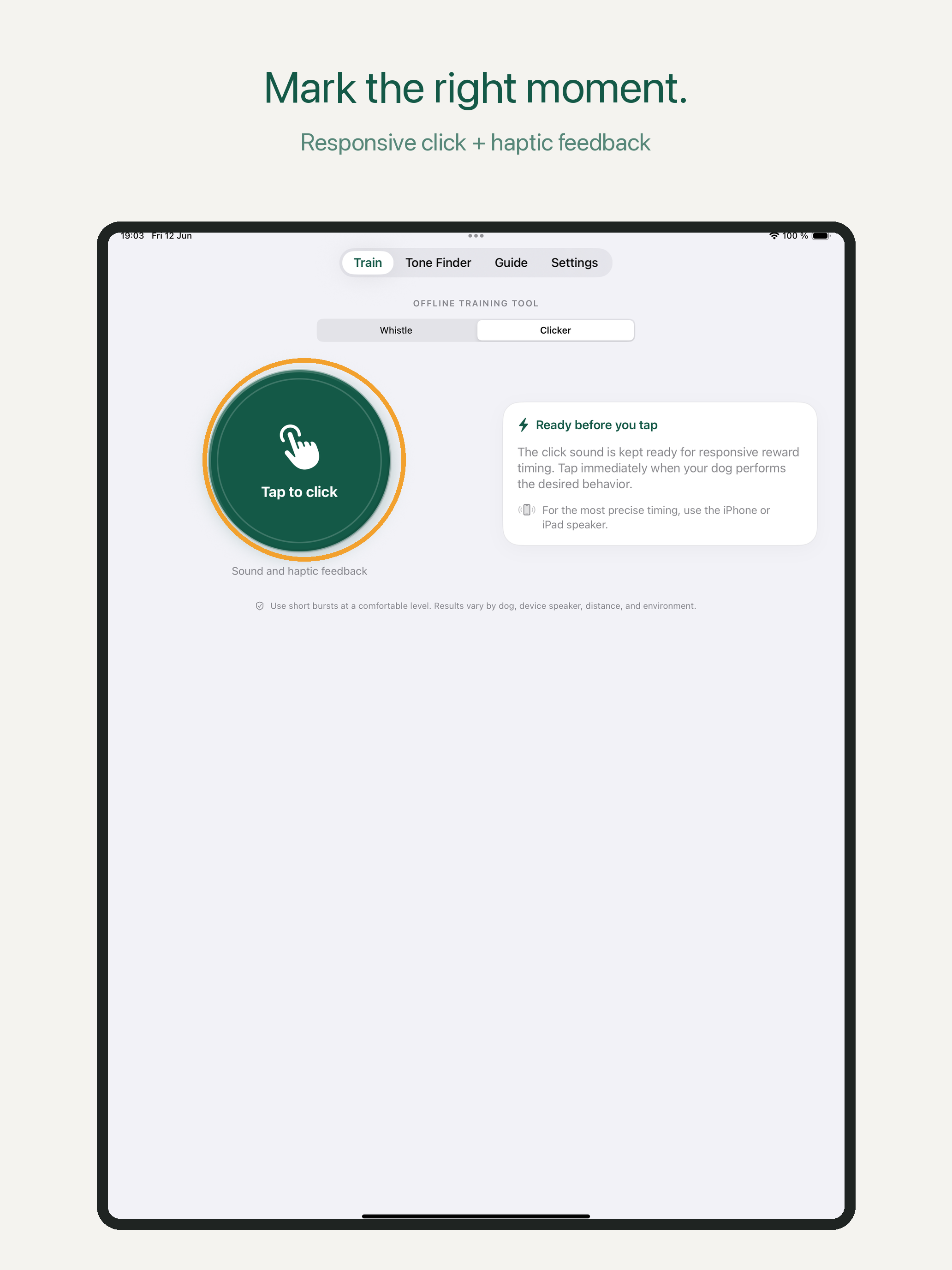 Dog Whistle & Clicker PupTone screenshot 9