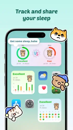 Widgetable: Besties & Couples iPhone Screenshot 5