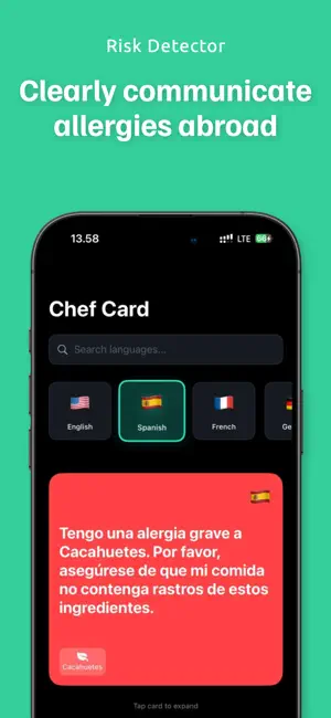 DinePeace: AI Allergy Scanner screenshot 2