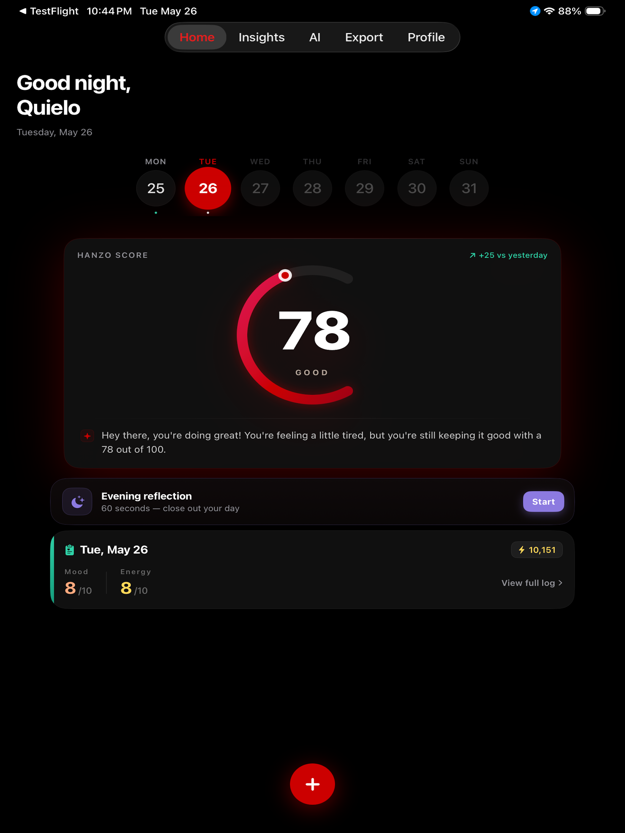 Hanzo Health Journal screenshot 7