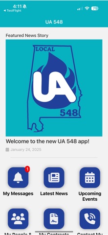 UA 548 iPhone screenshot