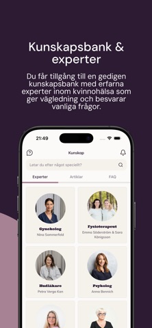 Femmefysio iPhone screenshot 8