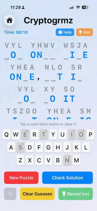 Cryptogrmz screenshot 3