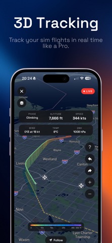 Loxim: Sim Tracker & Flights Screenshot 5 of 10