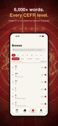 Daily Spanish: Widget Learning Screenshot 3 of 6