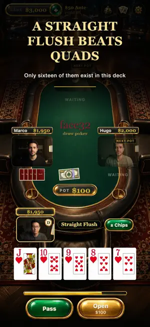 Face32: Draw Poker screenshot 2