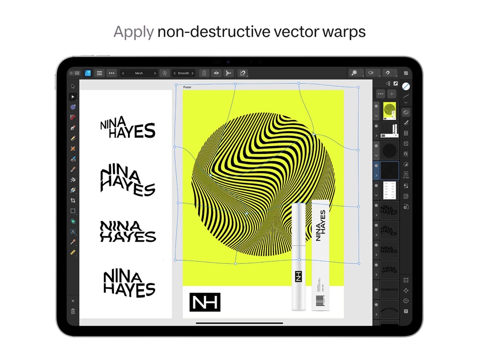 #7. Affinity Designer 2 for iPad (iOS) 由: Serif Labs