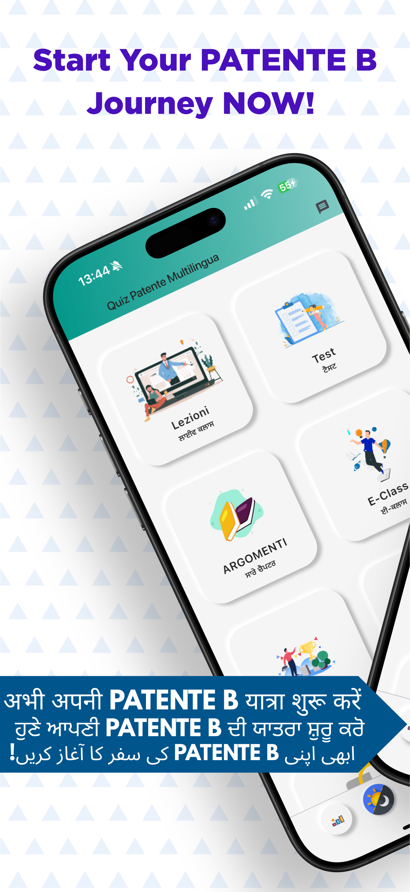 Quiz Patente Multilingua 2025