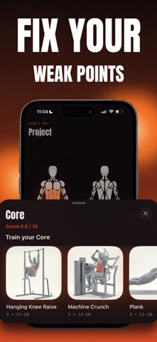 FERAL: AI Physique & Gym Coach iPhone screenshot