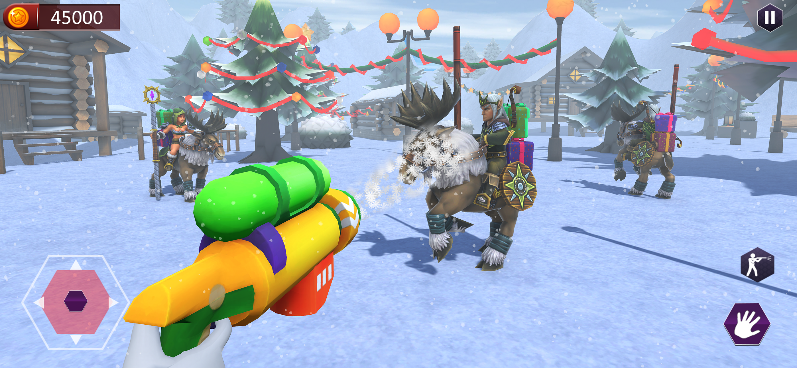 Holiday Santa Gift Delivery 3D screenshot 4